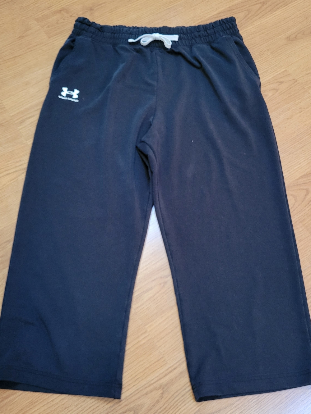 Women's Under Armour Wide Leg Cropped Athleisure Pants